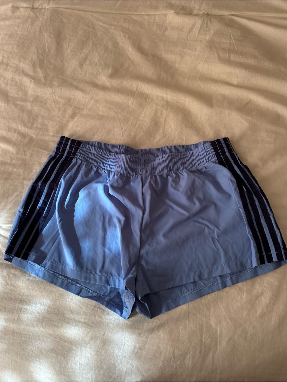 Edikted Blue Athletic Shorts